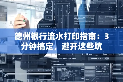 德州银行流水打印指南：3分钟搞定，避开这些坑