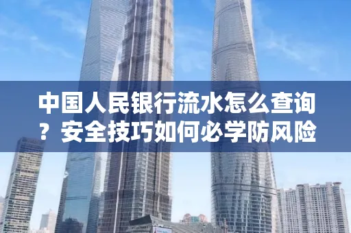 中国人民银行流水怎么查询？安全技巧如何必学防风险