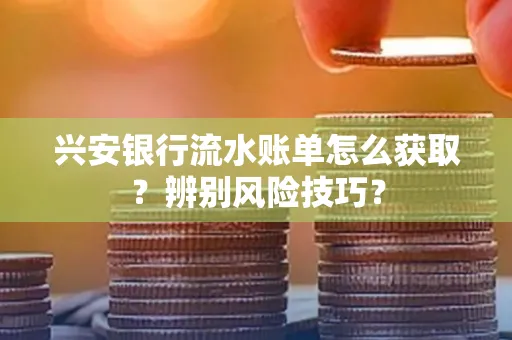 兴安银行流水账单怎么获取？辨别风险技巧？
