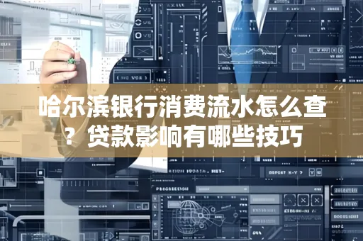 哈尔滨银行消费流水怎么查？贷款影响有哪些技巧